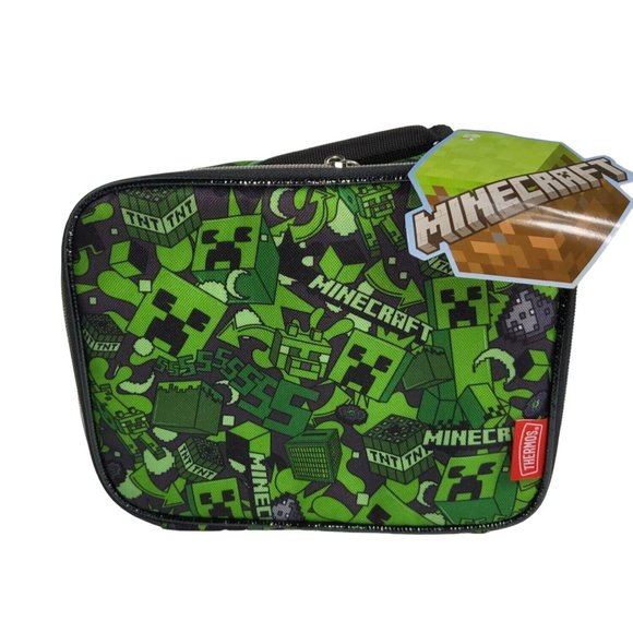 Thermos Accessories Thermos Minecraft Creeper Kids Soft Insulated